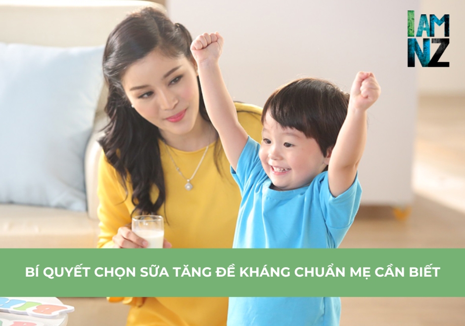 Bí Quyết Chọn Sữa Tăng Đề Kháng Chuẩn Mẹ Cần Biết